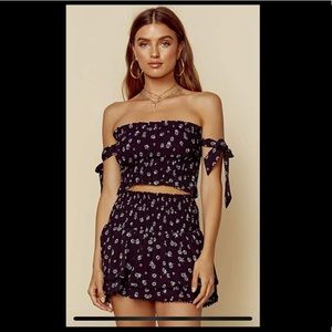 Blue Life Women’s Blue Floral Tasha Tube Top